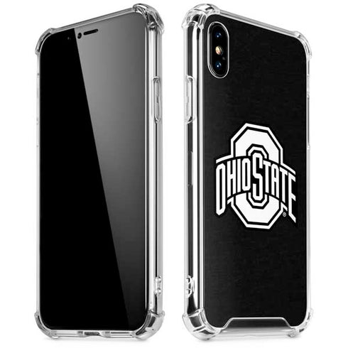Ohio State University OSU Black iPhone XS Max Clear Case